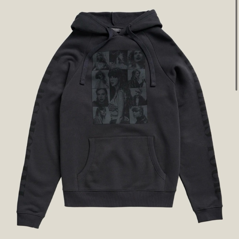Taylor Swift Black Eras Tour Hoodie Sweatshirt